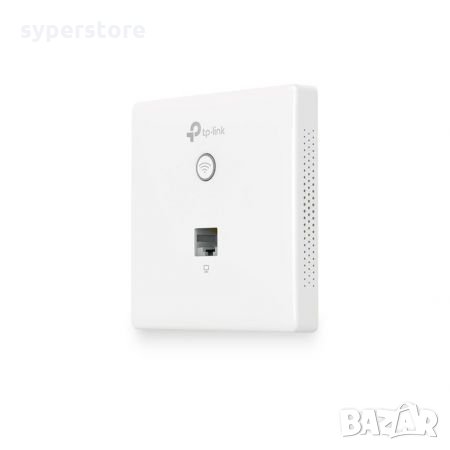Точка за достъп TP-Link EAP115 WALL N300 Mbps Безжичен рутер Access Point безжична N точка за достъп, снимка 1