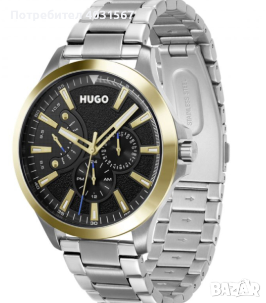 Hugo Boss часовник, чисто нов, оригинален. Неръждаема стомана, снимка 1