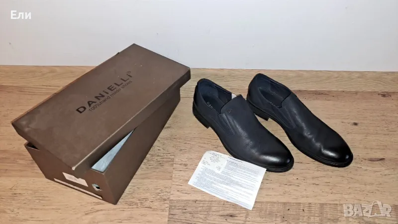 Мъжки тъмно сини обувки 45 номер Danielli, снимка 1