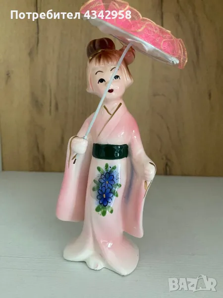 Geisha.Japan.Vintage porcelain., снимка 1