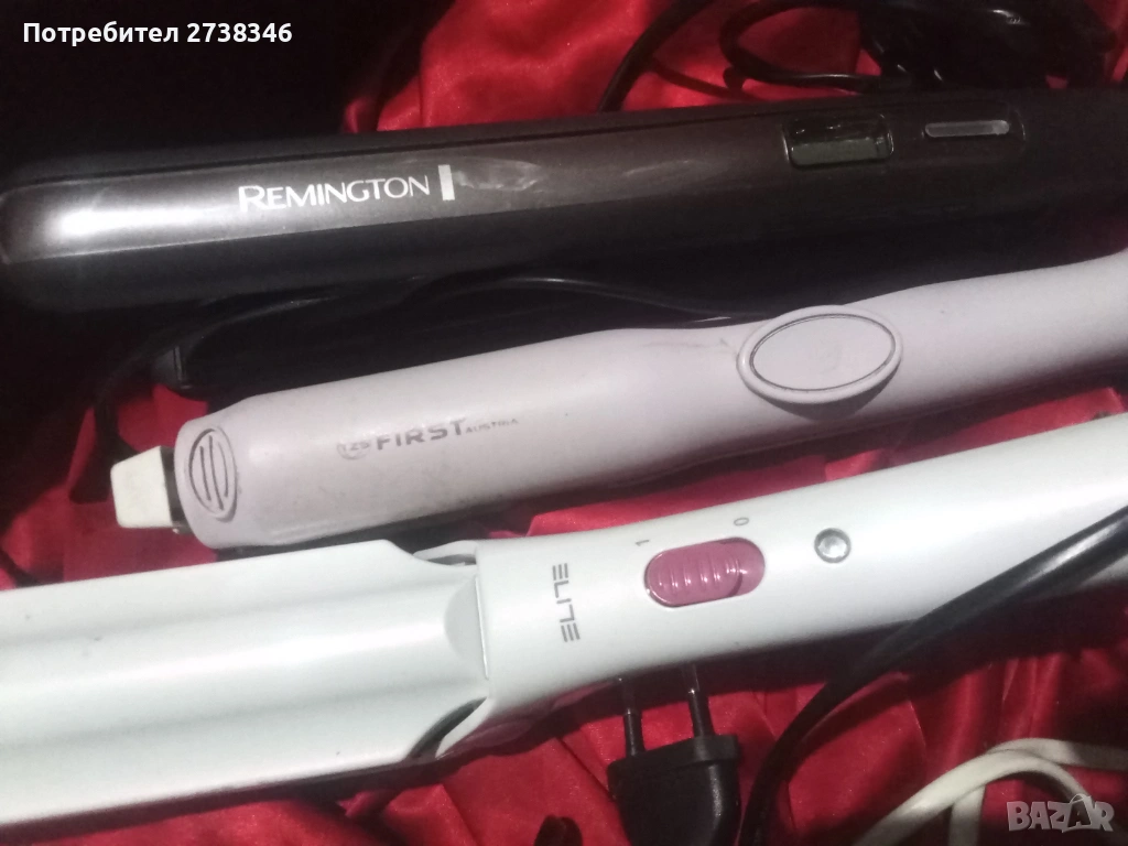 Преса за коса и чанта, снимка 1