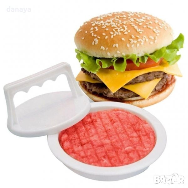 3348 Преса за бургер кюфте форма за оформяне, снимка 1