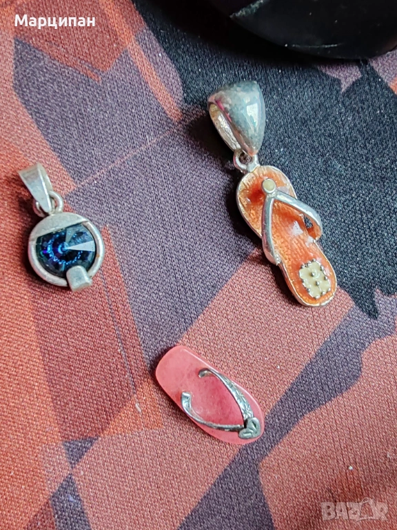 Лот сребърни висулки, снимка 1