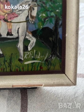 Авторска подписана картина, снимка 2 - Картини - 52039333