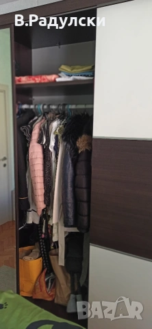 Гардероб с плъзгащи врати , снимка 4 - Гардероби - 54125675