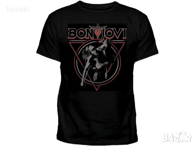 Рок тениски Bon Jovi Модели и размери