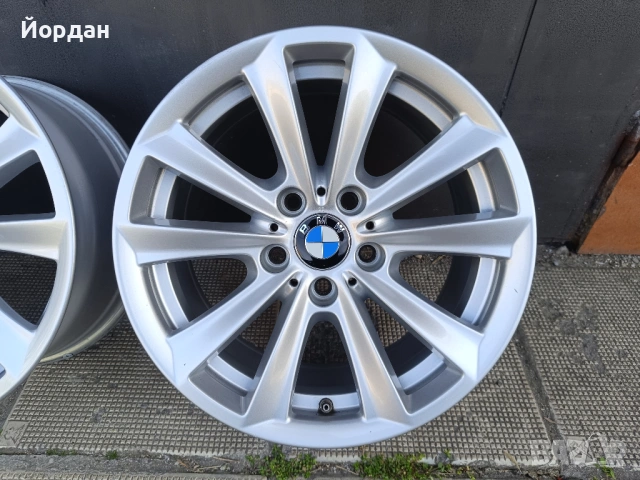 ОРИГИНАЛНИ джанти 17 ' цола 5x120 BMW / БМВ ЕТ30 8J + датчици F10 F11 E90 E91, снимка 11 - Гуми и джанти - 54221646