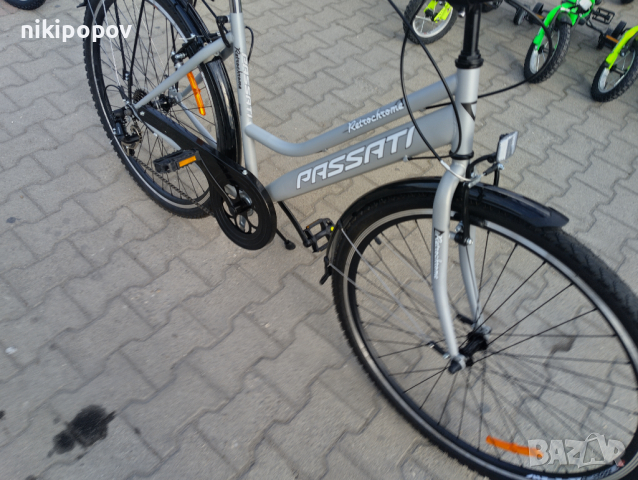 PASSATI Велосипед 28" CTB RETRO сив, снимка 8 - Велосипеди - 44586864