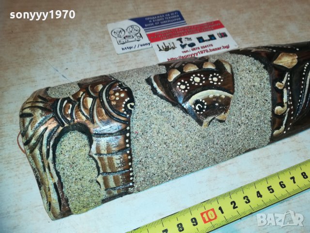 Маска за стена от дърво 30см 3012201823, снимка 8 - Колекции - 31261940