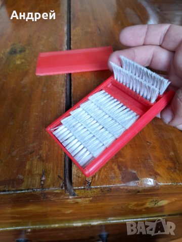 Стара джобна четка, снимка 4 - Антикварни и старинни предмети - 34385288