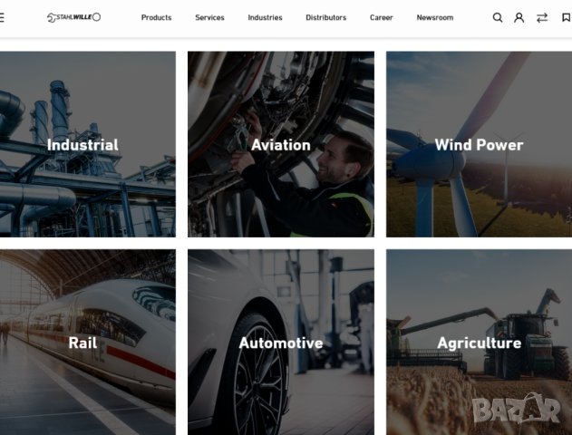 Немски Едностранен Усилен Гаечен КЛЮЧ 75 мм STAHLWILLE Професионални Инструменти Ключове тип DIN 894, снимка 4 - Ключове - 40623877