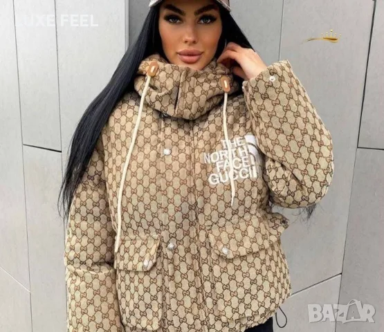 The North Face Gucci ⚜️Дамско Зимно Яке , снимка 2 - Якета - 55983488
