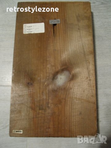 № 6212 стара дърворезба - пано   - размери 38 / 21,5 см , дебелина 4,5 см, снимка 4 - Антикварни и старинни предмети - 36677902