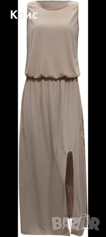Дълга ежедневна дамска рокля, размери М и L, снимка 2 - Рокли - 44500090