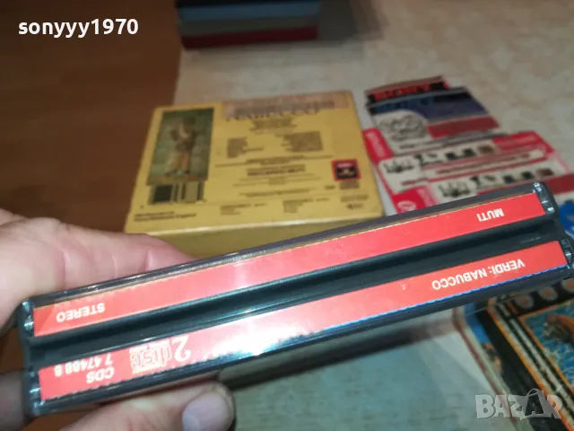 NABUCCO-VERDI X2 ORIGINAL CD-MADE IN WEST GERMANY 1103251657, снимка 11 - CD дискове - 49452088
