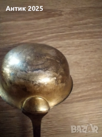 Лъжица за сервиране (половник) WMF, посребрена, Германия, снимка 5 - Антикварни и старинни предмети - 52243042