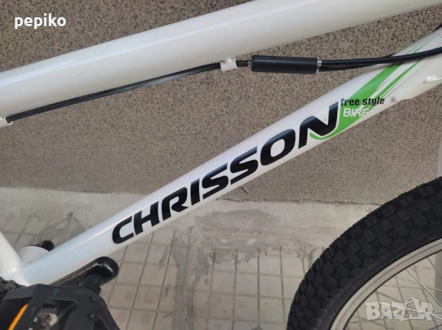 Продавам колела внос от Германия велосипед ВМХ CHRISSON FREE STYLE 20 цола, снимка 4 - Велосипеди - 50706607