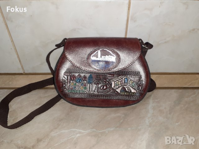 Маркова италианска кожена чантичка - чисто нова, снимка 3 - Антикварни и старинни предмети - 44149174