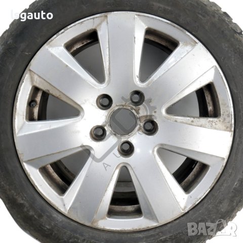 Алуминиеви джанти 5x112 с гуми R16 AUDI A6 (4F, C6) 2004-2011 ID: 120921, снимка 4 - Части - 44174293