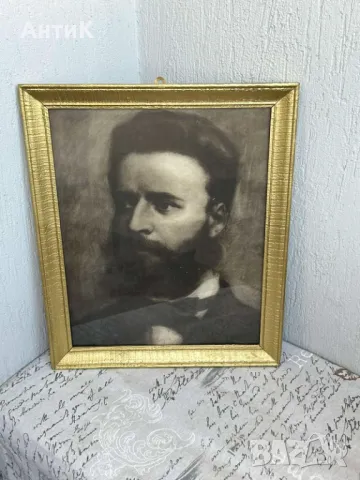Портрет на Христо Ботев, снимка 2 - Картини - 48562501