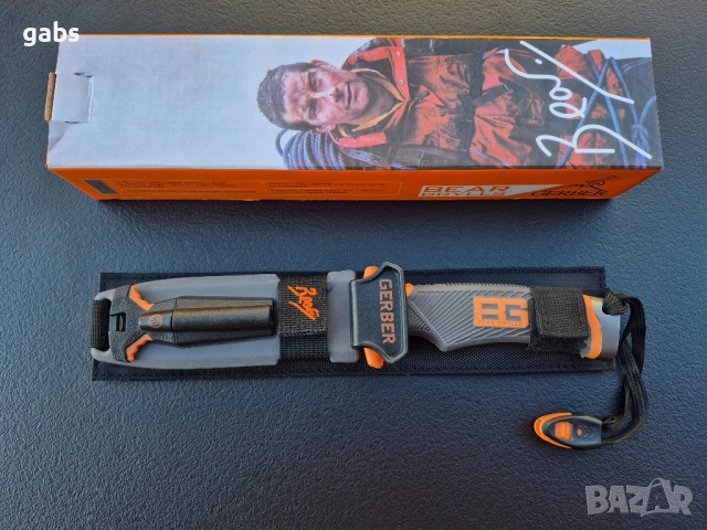 Нож за оцеляване GERBER Bear Grylls Ultimate Survival, снимка 4 - Ножове - 51780863