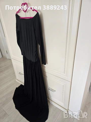 Дамска рокля с тюл , снимка 3 - Рокли - 50324036