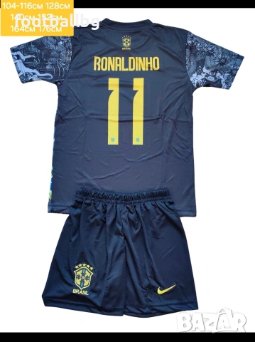 NEYMAR JR. 10 RONALDINHO 11💛⚽️ Детско юношески футболни екипи ❤️⚽️ BRAZIL , снимка 4 - Футбол - 40957903