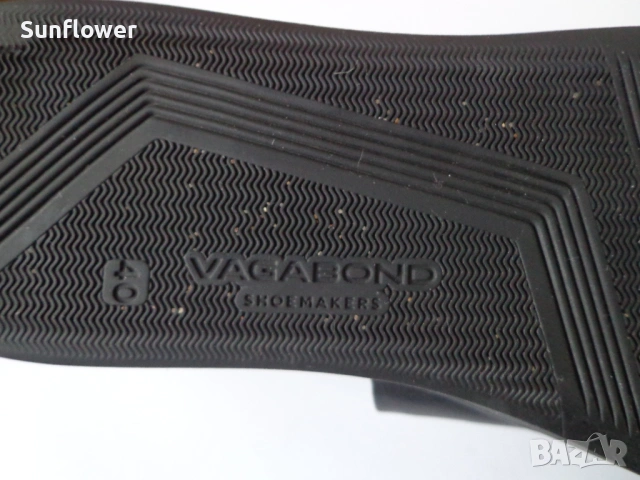 Черни кожени обувки Vagabond на платформа, естествена кожа , снимка 5 - Дамски ежедневни обувки - 53976154