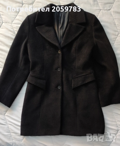 Дамско елегантно вълнено палтенце , снимка 2 - Якета - 52584398