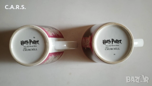 Винтидж Чаши Harry Potter 2001 Warner Bros. Churchill, снимка 5 - Колекции - 53293474