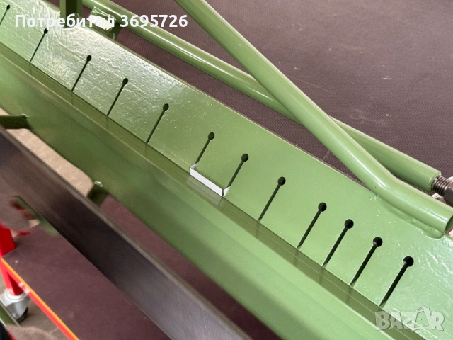 Работилница за огъване Тип ZRB-S 1500/0,8 mm , снимка 8 - Други машини и части - 53337241