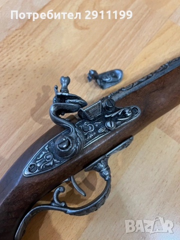 Реплика на кремъклия, снимка 2 - Антикварни и старинни предмети - 53365602