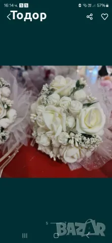 Сватбени букети, снимка 10 - Други - 50317312