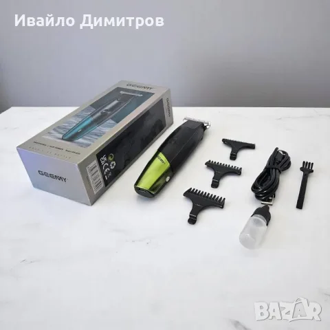 АКУМУЛАТОРНА МАШИНКА ЗА ПОДСТРИГВАНЕ GEEMY GM-8059, снимка 2 - Машинки за подстригване - 56103168
