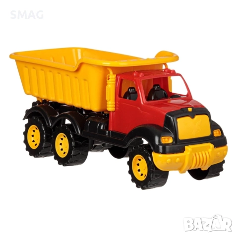 Строителен камион самосвал за игра жълт_1216194