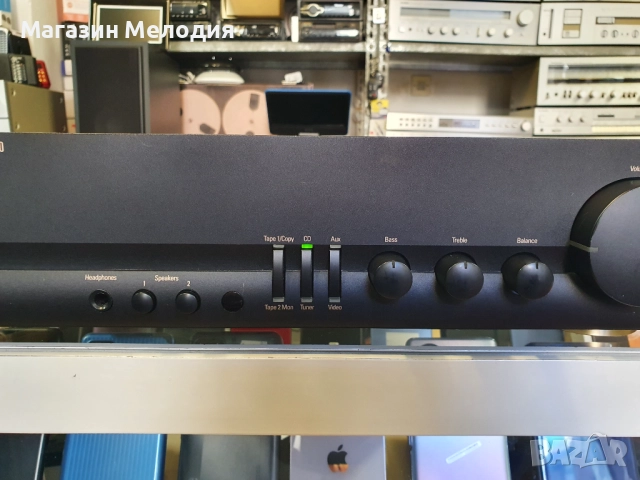 Усилвател Harmon Kardon HK 620 Black В отлично техническо и визуално състояние., снимка 4 - Ресийвъри, усилватели, смесителни пултове - 34002907