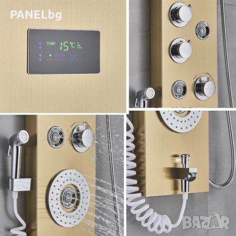 Хидромасажен душ панел Анхел,смесител за баня-БЕЗПЛАТНА ДОСТАВКА, снимка 14 - Душове - 35556147