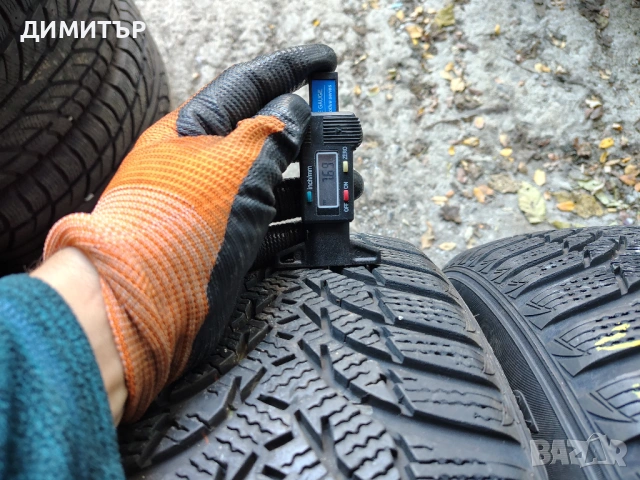 2бр.зимни гуми KUMHO 215 60 17 DOT22 цена за брой, снимка 3 - Гуми и джанти - 53931382