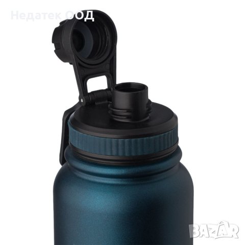 Термос, Never Give Up, Неръждаема стомана, 950 мл, снимка 2 - Термоси - 42838342