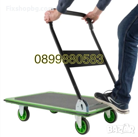 Товарна количка с платформа 300кг Hawek, снимка 2 - Други инструменти - 51202045