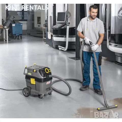 Под Наем! Прахосмукачка за сухо и мокро почистване - Kärcher NT 30/1, снимка 3 - Други машини и части - 49993233