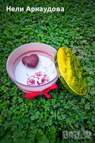 Ръчно изработени свещи, снимка 2 - Ръчно изработени сувенири - 51696141