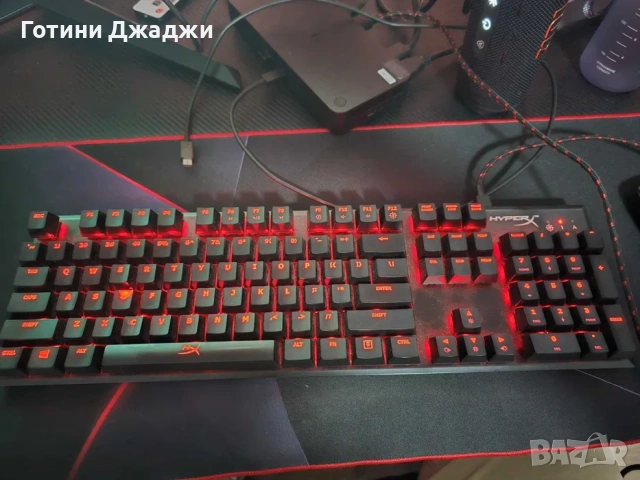 Kingston HyperX Alloy FPS Cherry MX Blue суичове