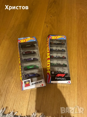 Hot Wheels Motor Show Ferrari/ Formula One 5Pack