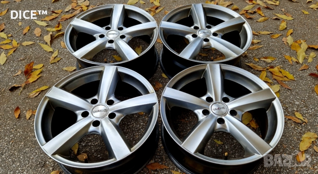 Dezent 17 5х112 лети джанти Ауди Фолксваген Сеат Шкода Мерцедес. 5x112, снимка 3 - Гуми и джанти - 52153376