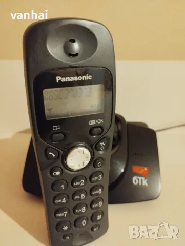 Безжичен телефон Panasonic, снимка 2 - Стационарни телефони и факсове - 49705455