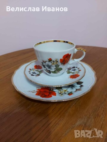 🇩🇪WUNSIEDEL 🇩🇪- много красив троен сет.Перфектен, снимка 1