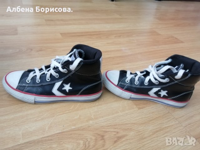 Обувки Converse кожени , снимка 1 - Детски маратонки - 34171470