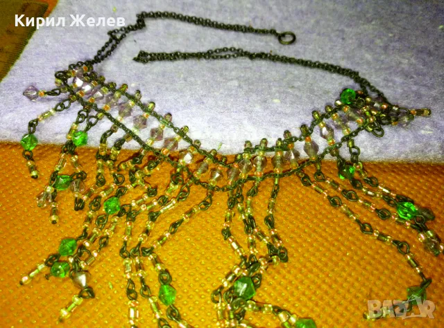 Стара МЪНИСТЕНА РЕТРО ОГЪРЛИЦА ФИНА РЪЧНА ЕТНО АРТ ИЗРАБОТКА 47451, снимка 11 - Антикварни и старинни предмети - 47336487