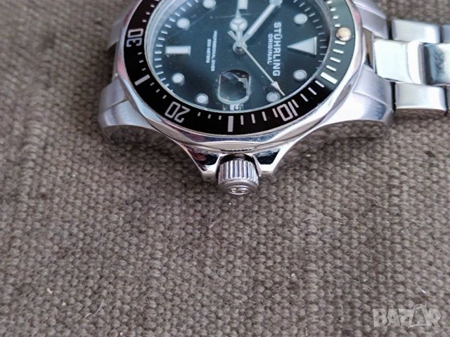 Продавам часовник Stührling professional diver 200 meter, снимка 5 - Мъжки - 34012691